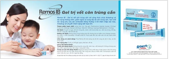 Mẹ nghĩ: Các vết cắn hay vết đốt của côn trùng đều giống nhau.