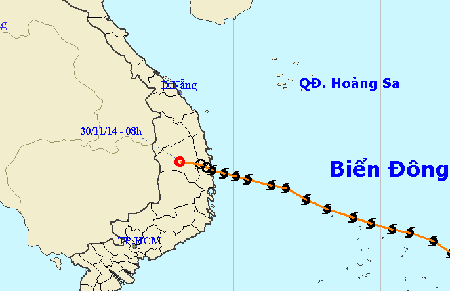 Bão số 4: TP Quy Nhơn mất điện cục bộ, cây xanh đổ la liệt - 10 Hoàn lưu bão số 4 còn gây mưa diệ