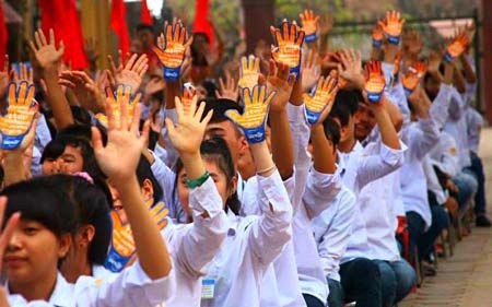 Học sinh Hà Nội hưởng ứng