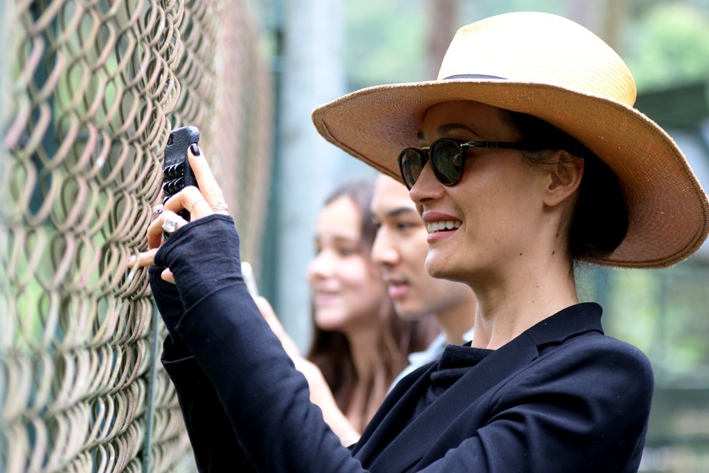 Maggie Q đến thăm chú gấu ngựa mang tên “Maggie” ở Tam Đảo - 7 Phạm Thanh
