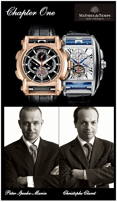 Peter Speake-Marin: Bậc thầy Tourbillon - 3 Maitres du Temps Chapter One do Peter
Speake-Marin và Christophe Claret thực hiện.