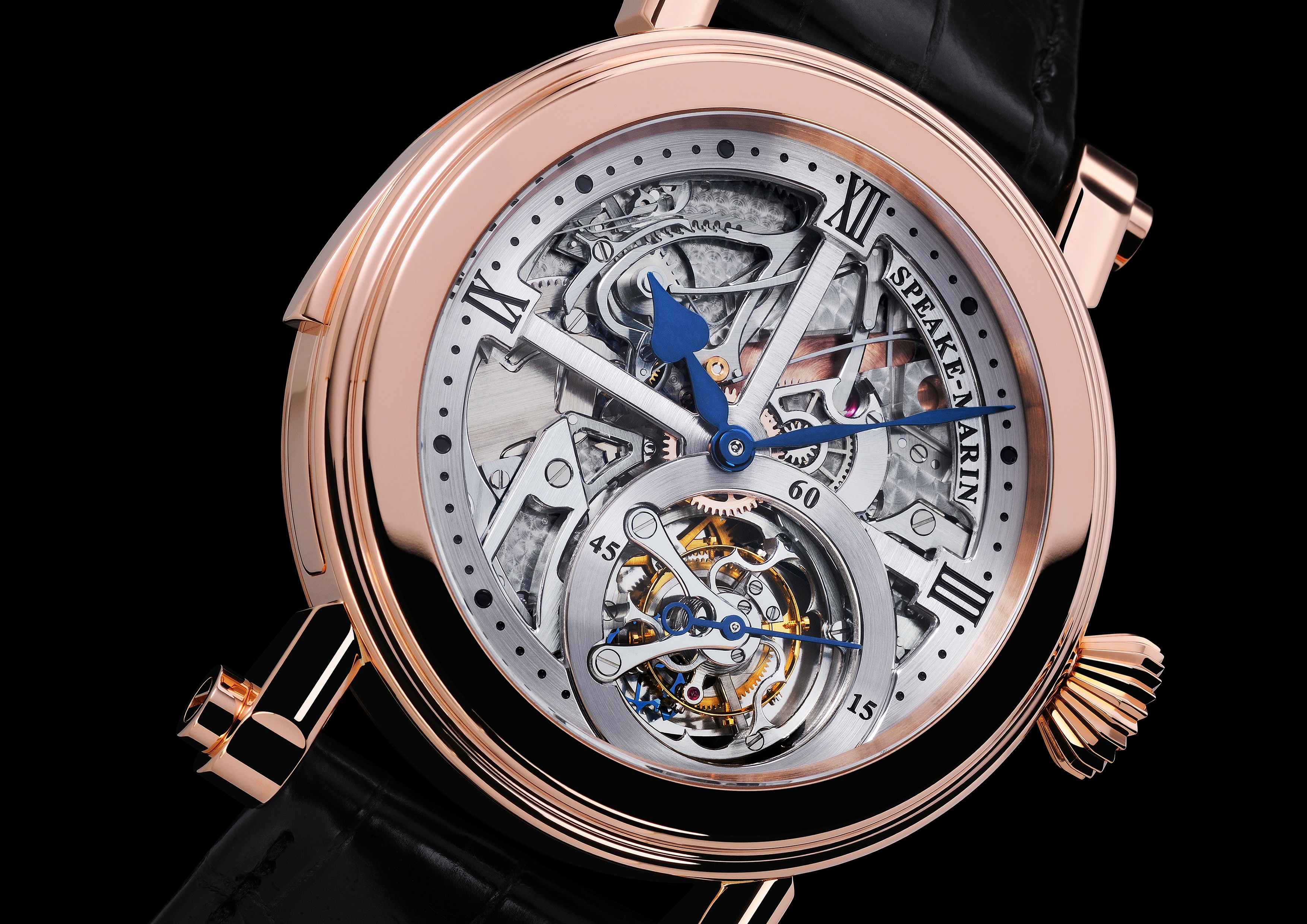 Peter Speake-Marin: Bậc thầy Tourbillon - 7 Chiếc Speake-Marin Renaissance với tính năng “điểm
chuông tới phút” và Tourbillon.