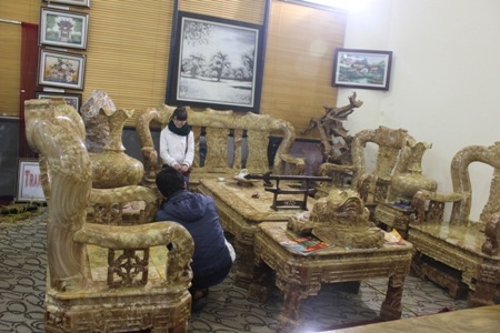 Bộ sập ụ có giá khoảng 1 tỷ đồng