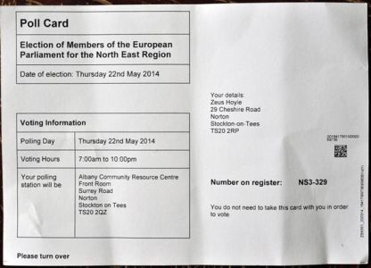 Lá phiếu ghi rõ tên người nhận là