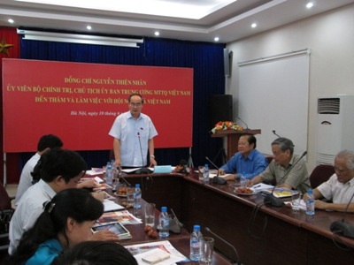 Chủ tịch MTTQ VN: Cần hỗ trợ ngư dân có tàu gỗ thoát nghèo - 3 Chủ tịch Ủy ban Trung ương MTTQ VN