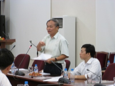 Chủ tịch MTTQ VN: Cần hỗ trợ ngư dân có tàu gỗ thoát nghèo - 2 Ông Trần Cao Mưu, Tổng thư ký Hội Nghề cá Việt Nam (Ảnh: T.N)