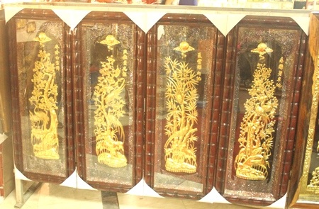 Sản phẩm trạm khắc từ đồng vàng