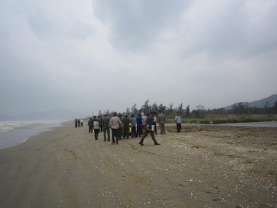 Khu vực phát hiện thi thể nạn nhân