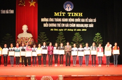 Hà Tĩnh nằm ở top 10 tỉnh thành có mức sinh cao trong cả nước