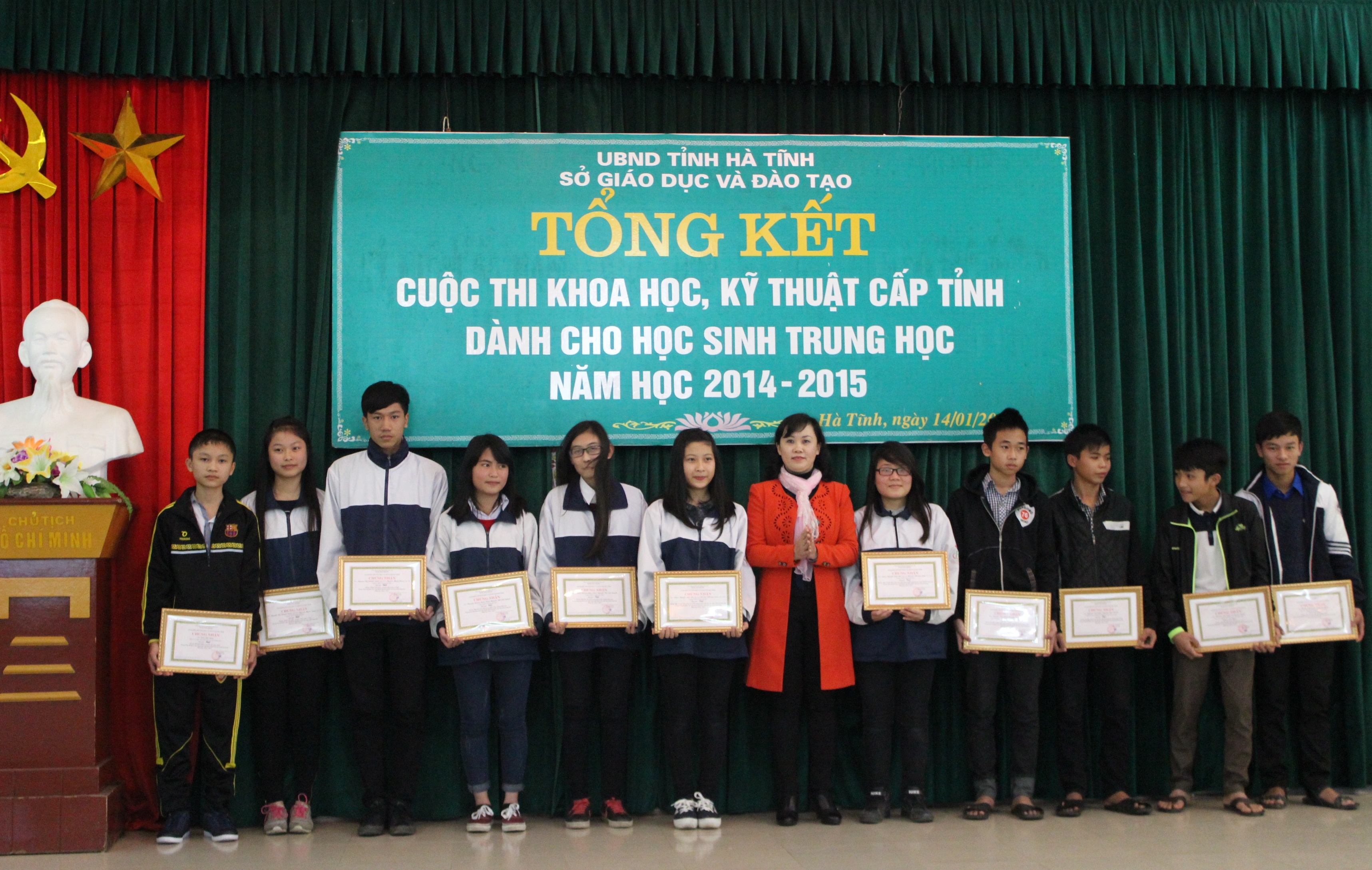 Trao giải cho 6 dự án đạt giải Nhất