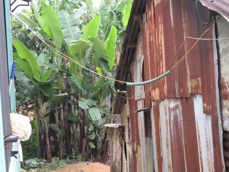 Hiện trường nơi ông Nào phát hiện thi thể cháu Lâm dưới giếng