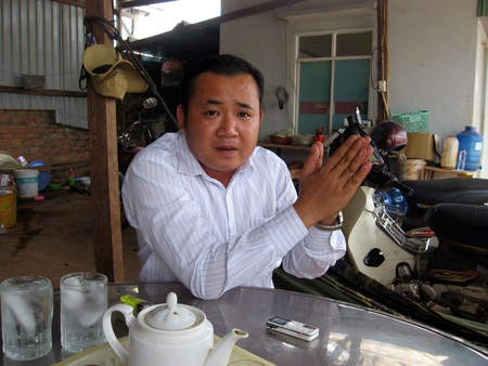 Ông Cường kể lại sự việc với PV