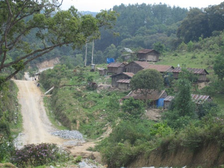 Một góc thôn Vi Rin