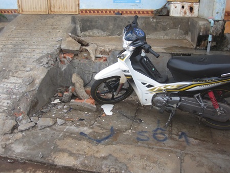 Hiện trường vụ tai nạn thứ 2 mà Cương gây ra