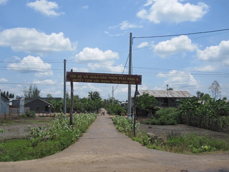 Cái chữ đã giúp người J'Rai ở Rbai diệt được giặc nghèo.