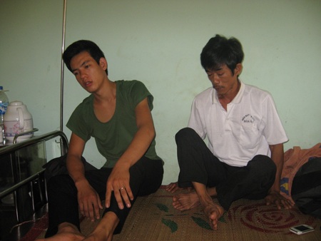 Cha con ông Tấn kể lại sự việc