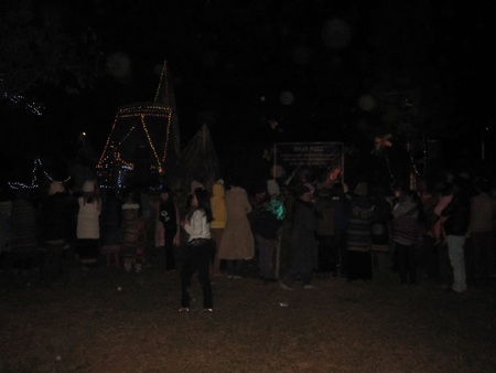 Noel phố núi (Ảnh: Thiên Thư).