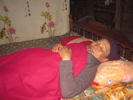 Bà Kí co ro với bệnh tim hành hạ