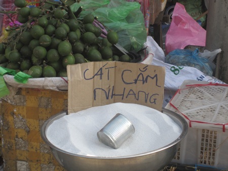 Những hạt cát trắng tinh khôi, nhỏ bé cũng ghóp phần làm nên ngày Tết