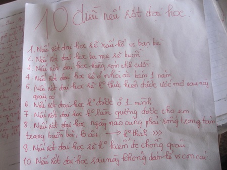 10 điều nếu rớt Đại học của cô bé thủ khoa.