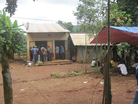 Căn nhà nơi xảy ra vụ việc