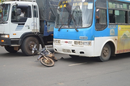 Hiện trường vụ tai nạn