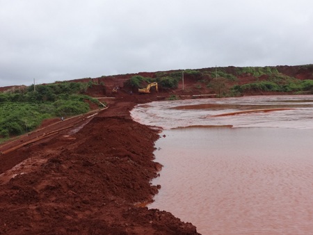 Khu vực xảy ra sự cố