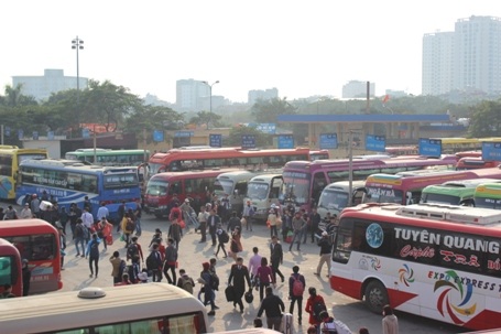 Các nhà xe hoạt động hết công suất