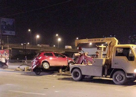 Hiện trường vụ tai nạn