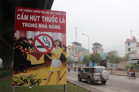 Ấn tượng những áp phích “không hút thuốc lá” vừa xuất hiện ở Hà Nội - 2 Nguyễn
Dương