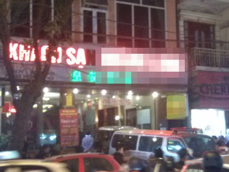 Hà Nội: Nam thanh niên treo cổ trong khách sạn - 1 Khách sạn nơi xảy ra sự việc.