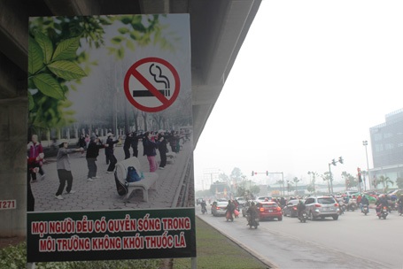 Ấn tượng những áp phích “không hút thuốc lá” vừa xuất hiện ở Hà Nội - 11 Nguyễn
Dương