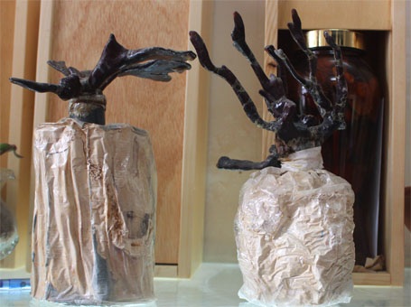 Người Hà Nội “săn”... nấm linh chi về chơi Tết - 5 Nấm linh chi bonsai đang được nhiều người săn mang về chơi Tết