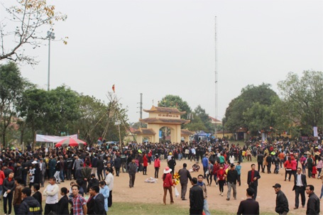 Không để liền anh liền chị hội Lim “ngả nón xin tiền” - 4 Công tác an ninh đã được thắt chặt, nhằm đảm bảo cho hội Lim diễn ra an toàn