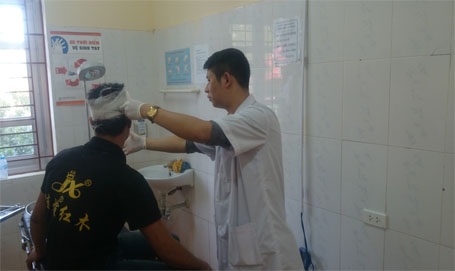 Hà Nội: Xác định danh tính 5 người tử vong vụ xe khách đấu đầu - 8 Nạn nhân đang được chăm sóc tại BV Đa khoa huyện Phúc Thọ