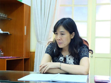 Học sinh trong phóng sự “áo trắng học trò chìm trong khói shisha” kêu oan - 2 Cô Lê Thị Mỹ Hạnh trao đổi với PV Dân trí