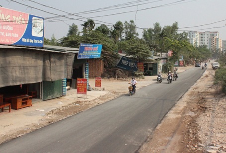 Đoạn đường này sẽ được hoàn thiện trước 30/4