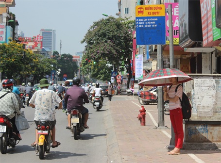 Miền Bắc bớt nắng nóng, miền Trung vẫn 38 độ C - 1 Trong 10 ngày tới, thời tiết miền Bắc ít khả năng xảy ra nắng nóng trên diện rộng