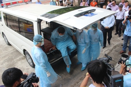 Bệnh nhân được chuyển đến Bệnh viện Bắc Thăng Long