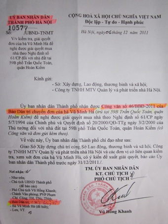 Hà Nội: Thành phố chỉ đạo xử lý vụ bán biệt thự tại quận Hoàn Kiếm - 1