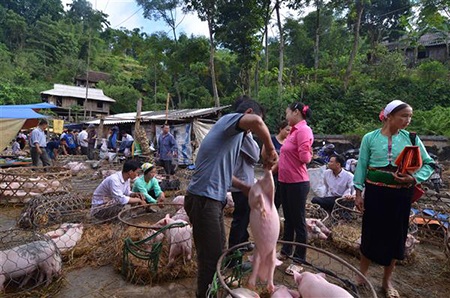 Chợ phiên Lũng Vân - 2 Chợ phiên Lũng Vân