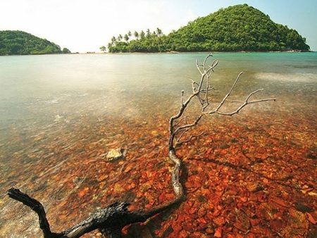 Có một “tiểu Hạ Long” trên đất phương Nam - 2 Bình minh và hoàng hôn và trên quần đảo Bà Lụa là những thời khắc đẹp nhất của thiên nhiên