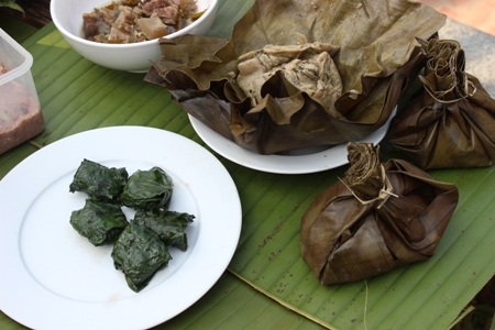 Gói chả rau đáu