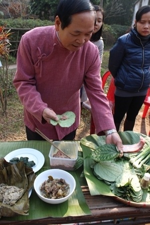 Gói chả rau đáu