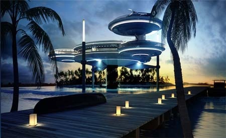 Lạ mắt với những nhà hàng, khách sạn dưới nước - 6 Bể chứa khổng lồ có hàng nghìn loài cá khác nhau để du khách chiêm ngưỡng