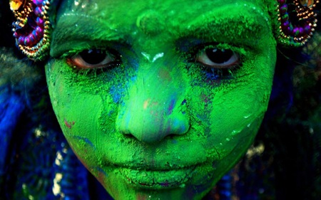 Chiêm ngưỡng “cuộc chiến” sắc màu tại Ấn Độ