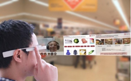 Lần đầu tiên trên thế giới: Luyện nói tiếng Anh qua... Google Glass - 1 Lần đầu tiên trên thế giới: Luyện nói tiếng Anh qua... Google Glass