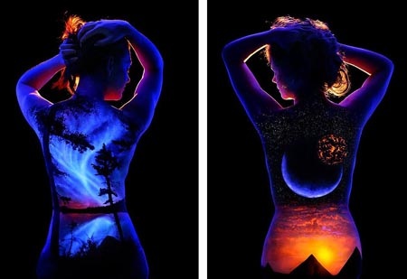 Các tác phẩm của anh chủ yếu xoay quanh chủ đề thiên nhiên và vũ trụ.