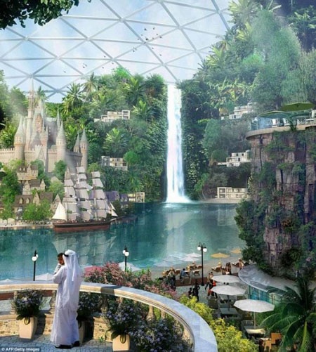 Dubai tính hút khách du lịch với dự án "khủng" - 1 Thành phố mới của Dubai dự kiến sẽ rộng khoảng 4.46 m2