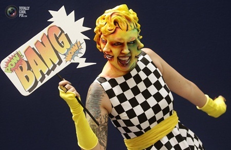 Áo tưng bừng với lễ hội vẽ tranh độc đáo lên cơ thể - 2 Những tác phẩm năm nay đều rất ấn tượng